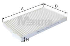 Filtr, vzduch v interiéru MFILTER K 9129