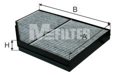 Filtr, vzduch v interiéru MFILTER K 9138C