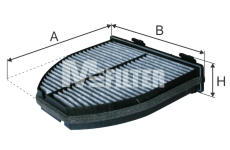 Filtr, vzduch v interiéru MFILTER K 9139C