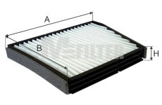 Filtr, vzduch v interiéru MFILTER K 9146