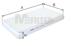 Filtr, vzduch v interiéru MFILTER K 9154