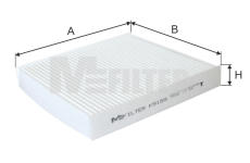 Filtr, vzduch v interiéru MFILTER K 9159