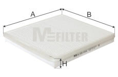 Filtr, vzduch v interiéru MFILTER K 916