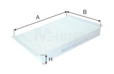 Filtr, vzduch v interiéru MFILTER K 9174