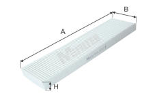 Filtr, vzduch v interiéru MFILTER K 9179