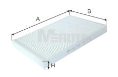 Filtr, vzduch v interiéru MFILTER K 9181