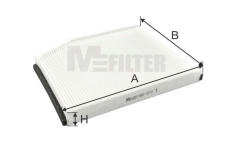 Filtr, vzduch v interiéru MFILTER K 9187