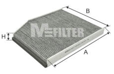 Filtr, vzduch v interiéru MFILTER K 9187C