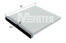 Filtr, vzduch v interiéru MFILTER K 9188