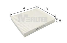 Filtr, vzduch v interiéru MFILTER K 9194