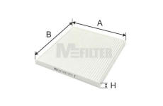 Filtr, vzduch v interiéru MFILTER K 9196