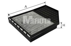Filtr, vzduch v interiéru MFILTER K 9202C