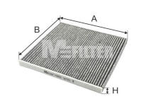 Filtr, vzduch v interiéru MFILTER K 9203C