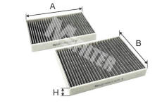 Filtr, vzduch v interiéru MFILTER K 9204C-2