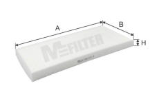Filtr, vzduch v interiéru MFILTER K 9208