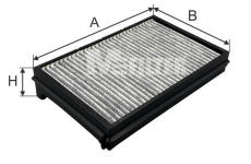 Filtr, vzduch v interiéru MFILTER K 9209C