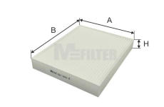 Filtr, vzduch v interiéru MFILTER K 9217