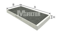 Filtr, vzduch v interiéru MFILTER K 9218C