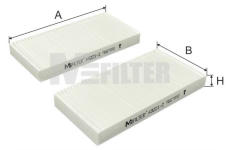 Filtr, vzduch v interiéru MFILTER K 9221-2