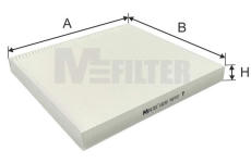 Filtr, vzduch v interiéru MFILTER K 9230