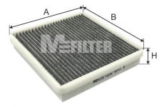 Filtr, vzduch v interiéru MFILTER K 9234C