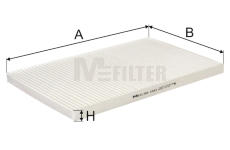 Filtr, vzduch v interiéru MFILTER K 943