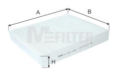Filtr, vzduch v interiéru MFILTER K 967
