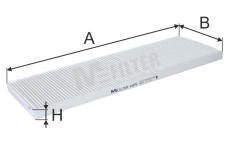Filtr, vzduch v interiéru MFILTER K 975