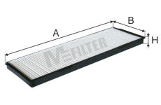 Filtr, vzduch v interiéru MFILTER K 982