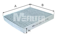 Filtr, vzduch v interiéru MFILTER K 983C
