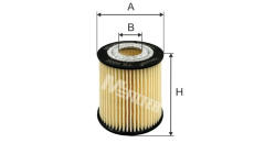 Olejový filtr MFILTER TE 4005