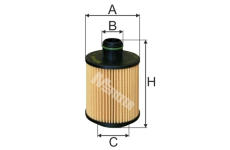 Olejový filtr MFILTER TE 4011