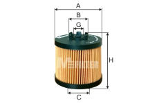 Olejový filtr MFILTER TE 4016