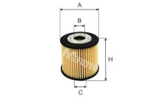 Olejový filtr MFILTER TE 4028