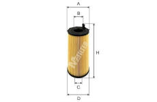 Olejový filtr MFILTER TE 4060