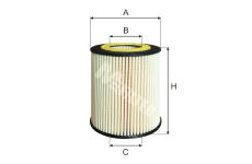 Olejový filtr MFILTER TE 625