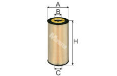 Olejový filtr MFILTER TE 630