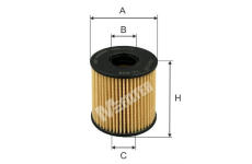 Olejový filtr MFILTER TE 639