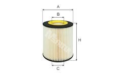 Olejový filtr MFILTER TE 647