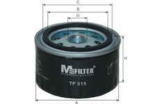 Olejový filtr MFILTER TF 315