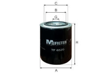 Olejový filtr MFILTER TF 6520