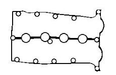 Těsnění, kryt hlavy válce BGA RC0348