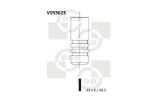 Výfukový ventil BGA V033023