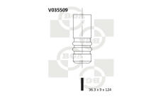Výfukový ventil BGA V035509