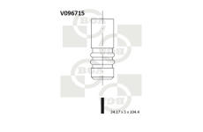 Sací ventil BGA V096715