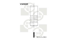 Sací ventil BGA V165020