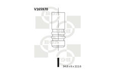 Sací ventil BGA V165970