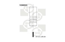 Výfukový ventil BGA V166311
