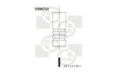 Sací ventil BGA V596711