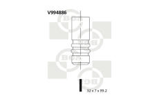 Sací ventil BGA V994886